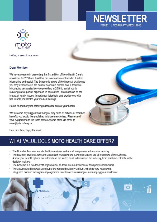 Moto Health Care Newsletter 2018